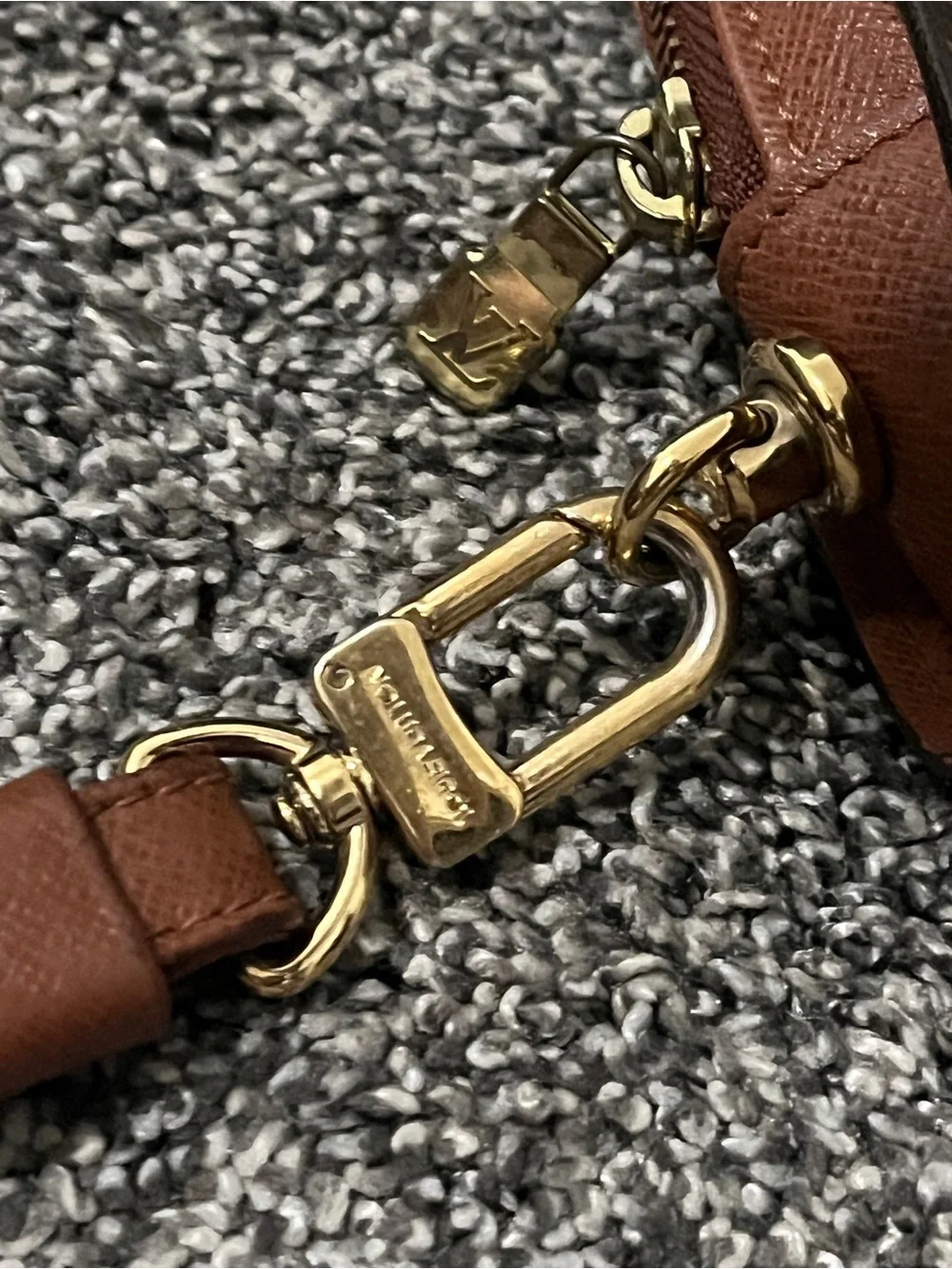 Louis Vuitton Monogram Canvas Orsay Clutch / Wristlet